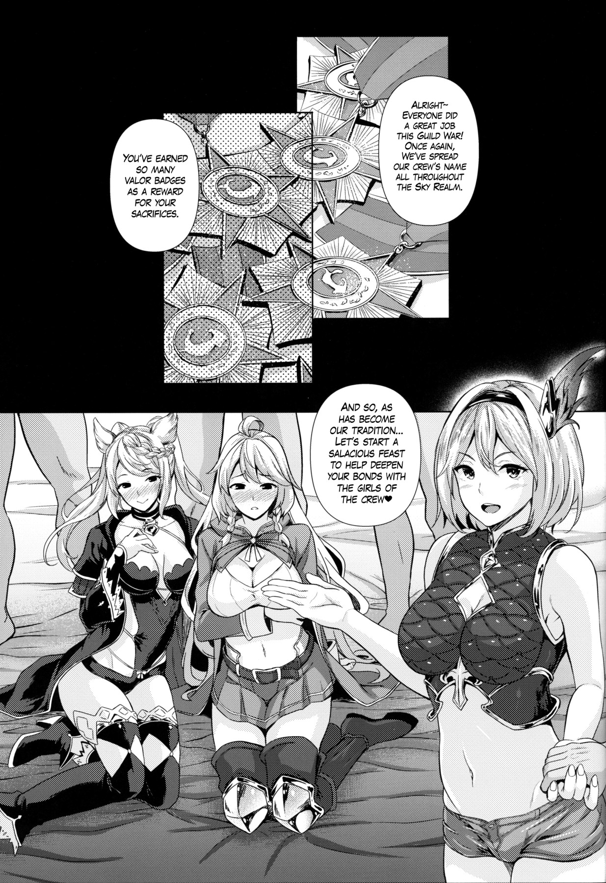 Hentai Manga Comic-Good Work On The Battlefield-Read-3